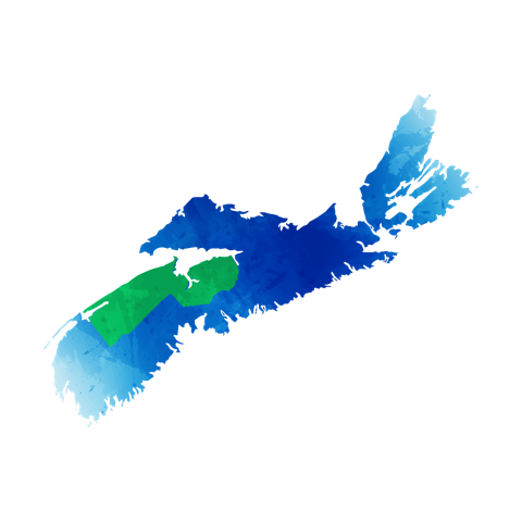 Map of Nova Scotia