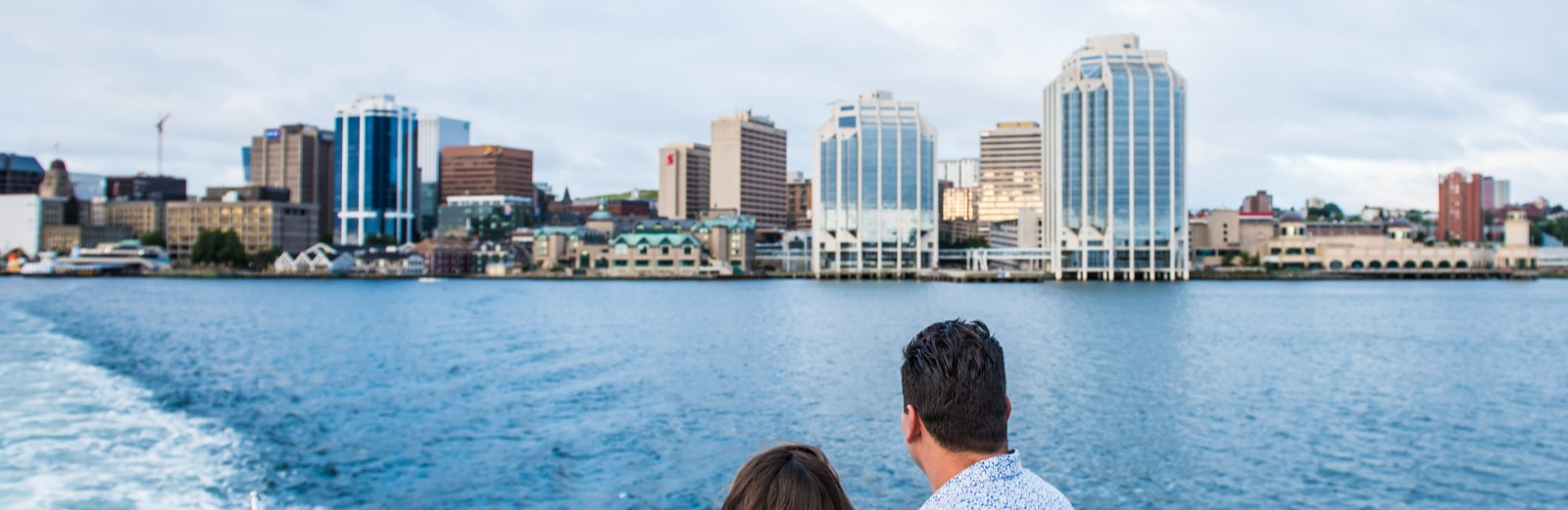 View of City of Halifax from ferry